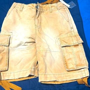 Men BDG tan cargo shorts
